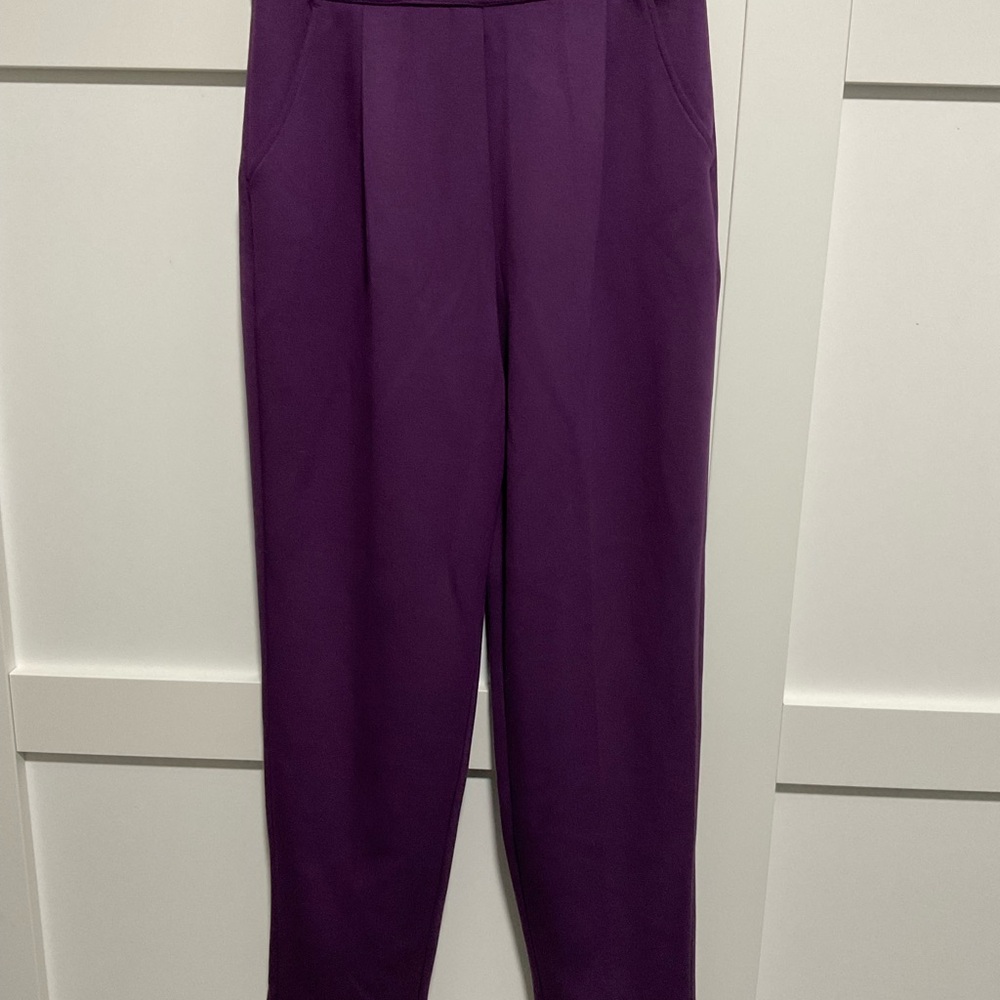 HALARA Purple Ankle Pants